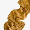 Borrowed Blu Organic Cotton Table Runner In Oro