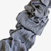 Borrowed Blu Organic Cotton Table Runner In Slate