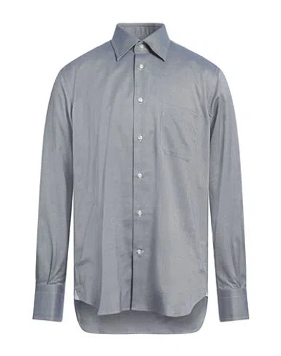 Borsa Man Shirt Black Size 16 ½ Cotton