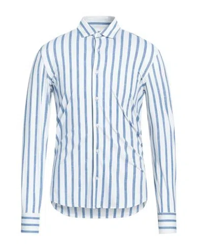 Borsa Man Shirt Blue Size 15 ½ Polyamide, Elastane