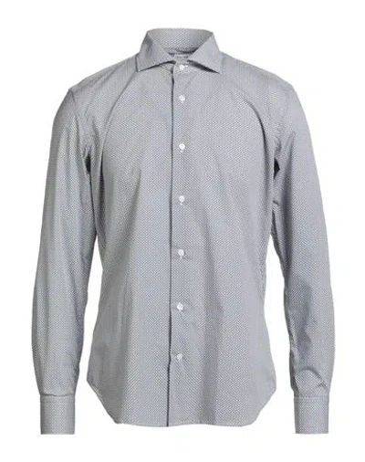 Borsa Man Shirt Deep Teal Size 16 ½ Cotton