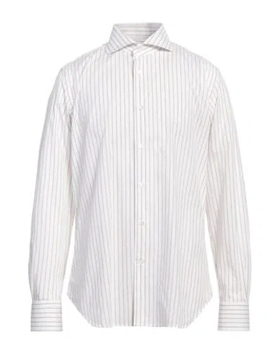Borsa Man Shirt White Size 17 Cotton