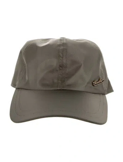 Pre-owned Borsalino Adjustable Baseball Cap In Green