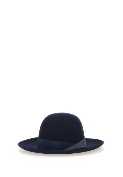 Borsalino Alessandria Hat In Blue