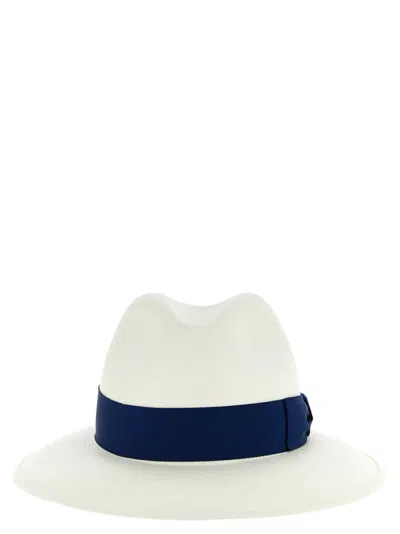 Borsalino Amedeo Hats Blue In White