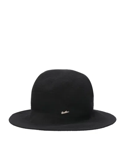 Borsalino Angelina Cloche In Black