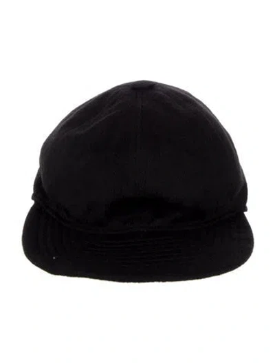 Pre-owned Borsalino Baseball Cap In Black