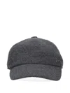 Borsalino Hiker Baseball Cap In Gray