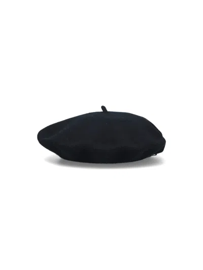 Borsalino Basque Wool In Black