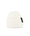 Borsalino Bell Knitted Beanie In White