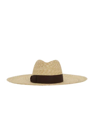 Borsalino Brim Hat In Pink