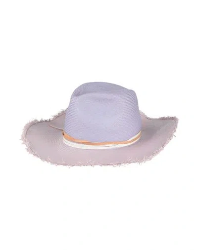 Borsalino By Nick Fouguet Woman Hat Lilac Size M Straw In Purple