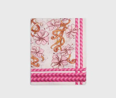 Borsalino Caftano With Flower Motif