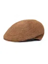 Borsalino Rafia Crochet Flat Beret Hat