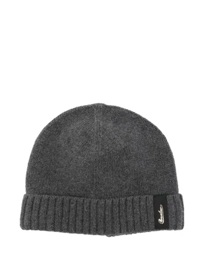 Borsalino City Cashmere Beanie In Green