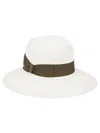 Borsalino Claudette Panama Hat In Green