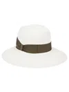 Borsalino Claudette Panama Hat In Green
