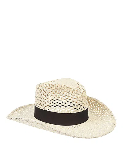 Borsalino Clint Panama Hat In Multi