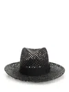 Borsalino Clint Panama Hat In Black