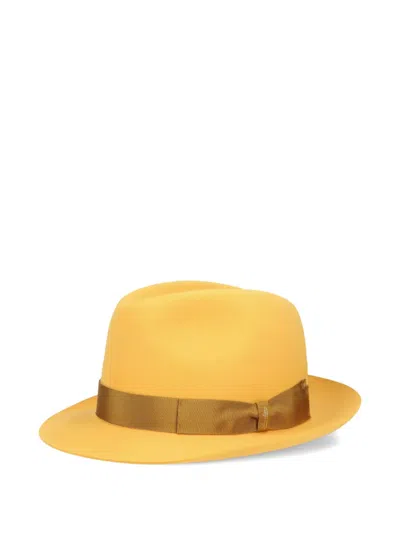 Borsalino Damiano Hat In Yellow
