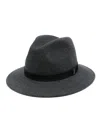 Borsalino Dario Fedora In Grey