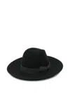 Borsalino Deva Wool Hat In Black