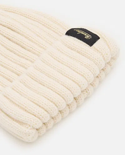 Borsalino Eco Cashmere Beanie In Neutral