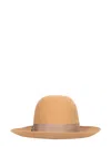 Borsalino Eleonora Hat In Neutral