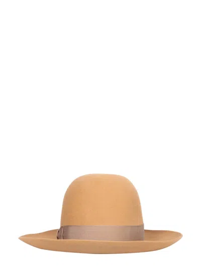 Borsalino Eleonora Hat In Brown