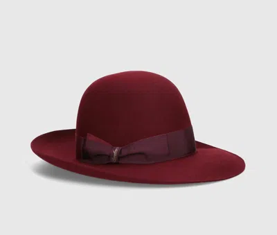 Borsalino Eleonora Large Brim With Twisted Hat Band