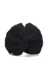 Borsalino Elsa Turban In Black