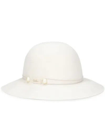 Borsalino Emi Hat In White