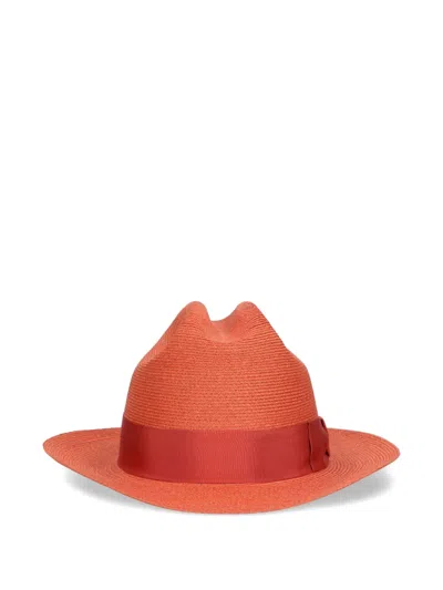 Borsalino Ennis Ribbon Hat In Pattern