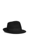 Borsalino Federico Hat In Black