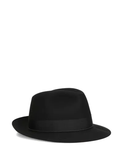 Borsalino Federico Hat In Black