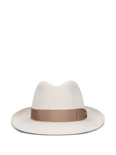 Borsalino Federico Hat In Neutral
