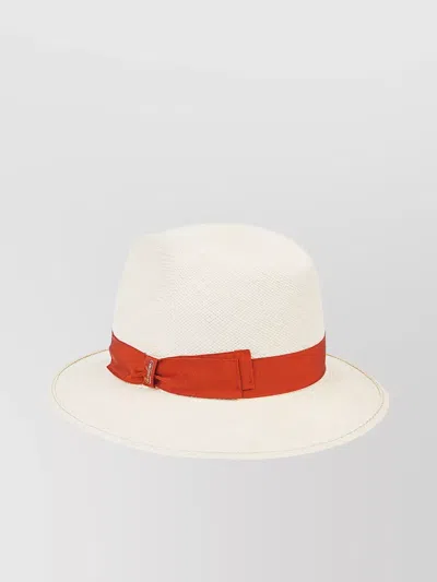 Borsalino Federico Medium Brim Straw Hat