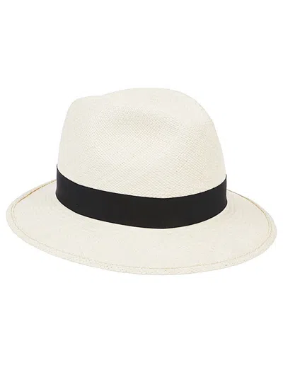 Borsalino Federico Panama Hat In Blue