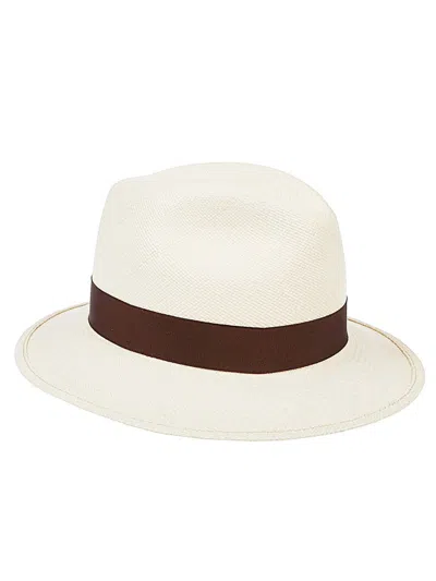 Borsalino Federico Panama Hat In Brown