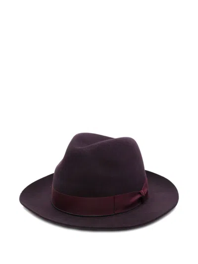 BORSALINO BORSALINO FEDERICO WOOL AND CASHMERE HAT