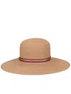 Borsalino Giselle Braid Paper Accessories In Multicolor