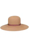 Borsalino Giselle Braid Paper Accessories In Multicolor