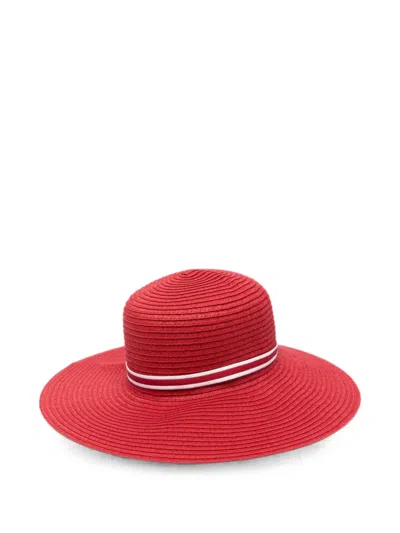 Borsalino Giselle Sun Hat In Red