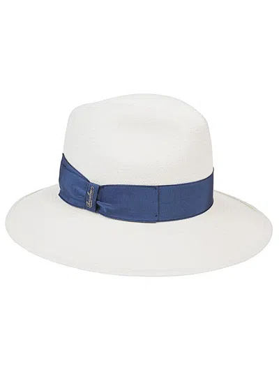 Borsalino Blue Giulietta Panama Hat