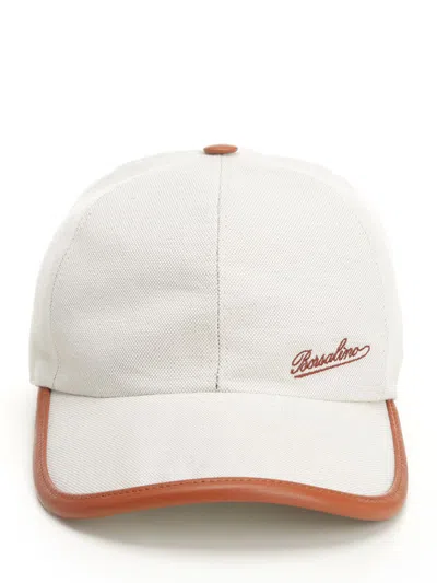 Borsalino Golfer Hat Hats White