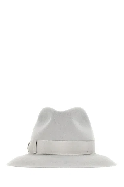 Borsalino Grey Felt Claudette Hat In 2591