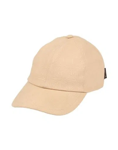 Borsalino Hat Beige Size Xl Cotton