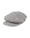 Borsalino Hat Black Size 7 ⅜ Linen In Black