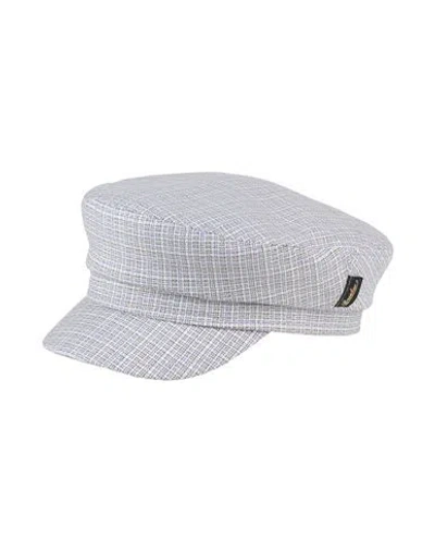 Borsalino Hat Blue Size L Cotton, Polyamide