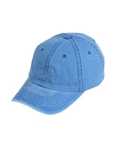Borsalino Hat Blue Size Onesize Cotton